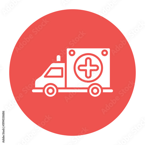 Mobile Clinic Icon