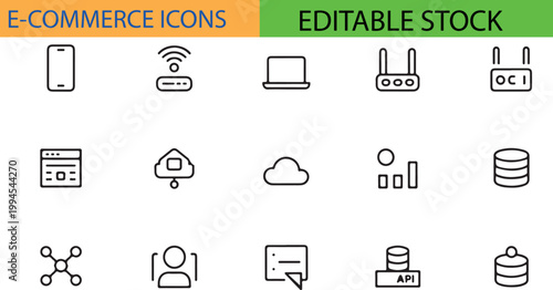 high quality E COMMERCE  EPS .eps image for stock marketplace