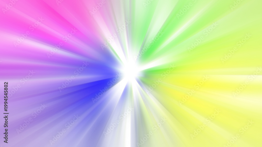 Obraz premium Dynamic Spectrum Motion Zoom Background