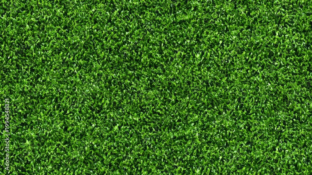 Obraz premium This lush green grass spreads vividly across the ground, creating a cheerful atmosphere for outdoor activities. Sunlight dances on the soft blades, inviting relaxation and joy