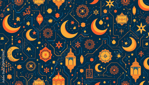 A whimsical and calming illustration featuring celestial motifs and a dreamcatcher. Ideal for backgrounds, wellness content, or spiritual themes, evok