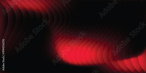Modern red luminous tones glowing softly against a deep black background, sleek premium wallpaper, sophisticated design
