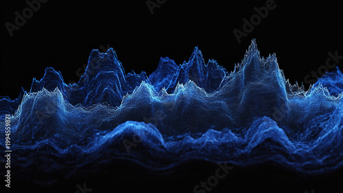 business digital stock market trading chart 