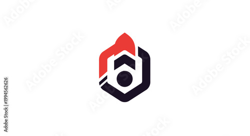 Abstract Geometric Logo Design with Modern Elements for Corporate Identity
