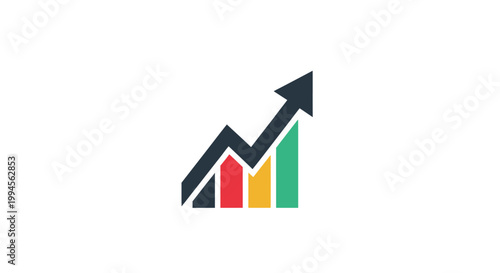 Business and Financial Growth Visualized: An Abstract Illustration of Progress