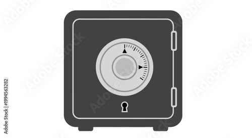 A secure safe illustration depicting financial protection and asset preservation concepts