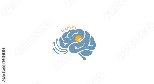 Conceptual image representing knowledge, learning, and the fusion of innovation in mind-based
