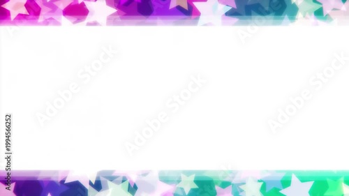 Glitter material frame loop background