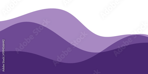 Purple and White Background with Dynamic Wavy Lines and Fluid Gradient Shapes. Modern creative trendy design in vector illustration