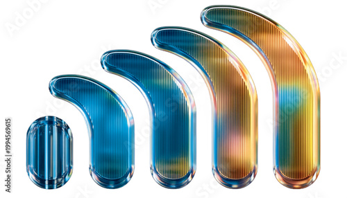 mobil enetwork signal bar sincreasing strength