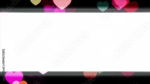 Glitter material frame loop background