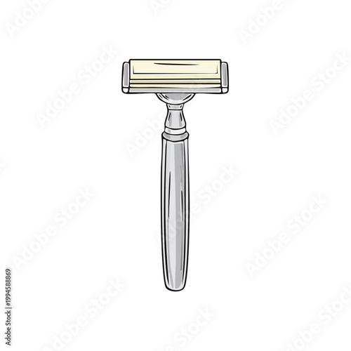 Classic Double Edge Safety Razor for Smooth Shaving and Personal Grooming