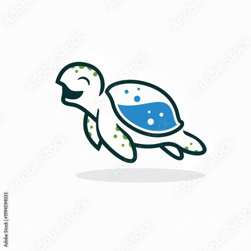 Handmade illustrated astronaut and rocket craft on white background with blue dome and green speckled details