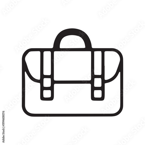 Briefcase, Business Bag, Office Briefcase Icon, Professional Portfolio