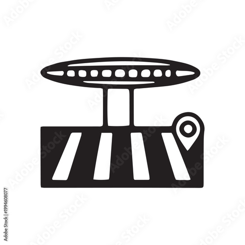 3d rendered illustration of an abstract wood interior featuring a wooden stool icon and a business chair sign set in an empty space with 3d furniture design objects