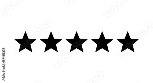 Five Star Rating, Excellence, Quality, Success, Achievement, Top Performance