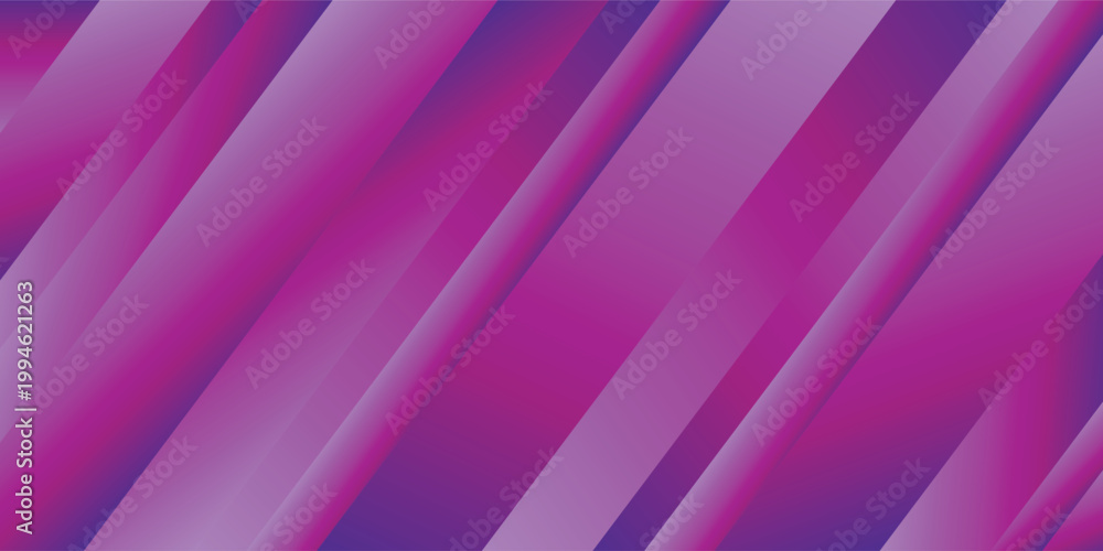 Fototapeta premium Dynamic diagonal stripes blending deep purple and radiant magenta hues, stylish abstract backdrop, high contrast aesthetic