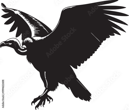 Detailed silhouette of a black bull with large curved horns against a white background black bull silhouette