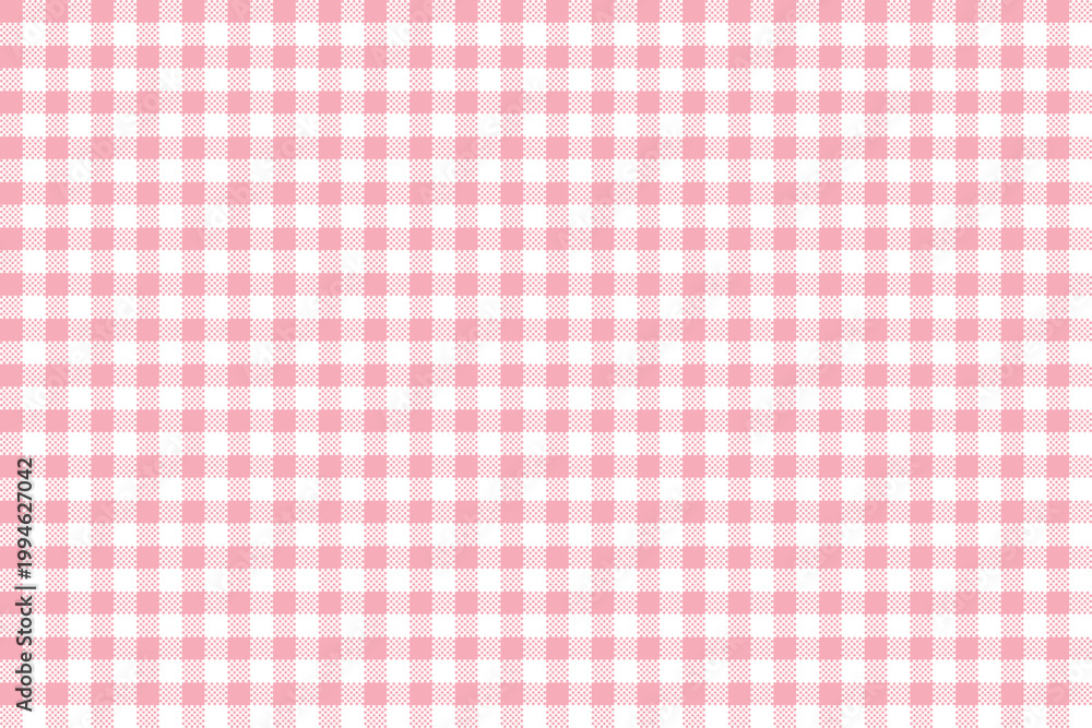 Naklejka premium LightPink and white color plaid pattern background. plaid pattern background. Seamless pattern.