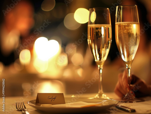 Romantic Dinner with Champagne 