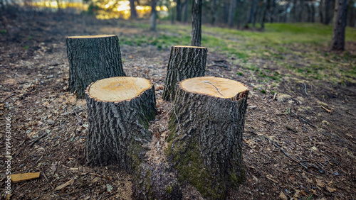 Принти на полотні Sustainable Forestry Management: Focuses on the long-term stewardship of the land