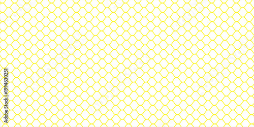 Mesh texture for fishing nets gold color gradient. Seamless pattern for sportswear or soccer goal, volleyball net, basketball hoop. abstract background vector.