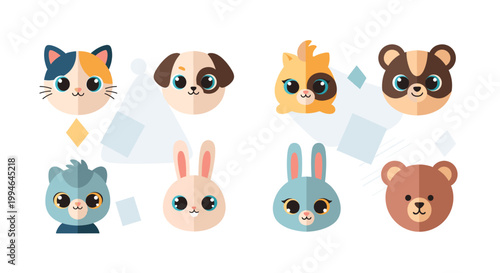 An adorable, playful alpaca peeks into view, evoking feelings of warmth and joy – perfect for children's content and playful marketing campaigns.