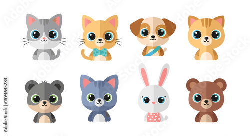 A charming cartoon bear peeks out, conveying playfulness and innocence. Perfect for children's products, branding, or adding a touch of warmth to any 