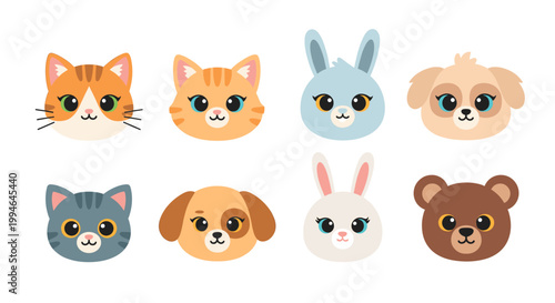 A cheerful cartoon cat peeks out, conveying playfulness and warmth. Perfect for children's content, social media, or adding a friendly touch to design