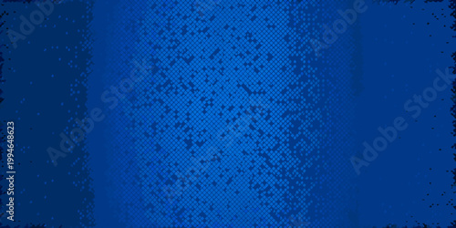 Abstract blue textured background with a gradient and distressed edges