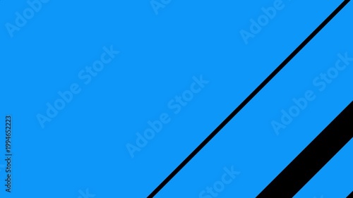 Animation mask geometric transitions with blue oblique stripes bars and diagonal rectangles