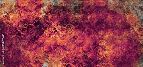 Obraz na płótnie Warm maroon and orange abstract grunge texture background
