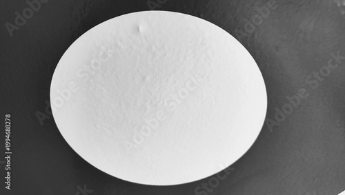 white round frame