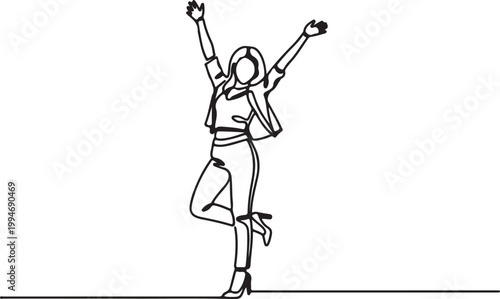 Running Man Silhouette Vector Graphic