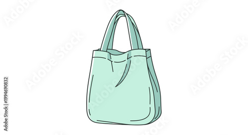 Mint Green Fashion Handbag Purse.