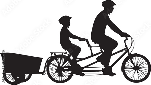 Man and woman running track race active lifestyle fitness sports illustration