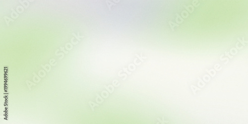 Fotografija Minimalist pale lime green and white gradient background with a soft grainy texture