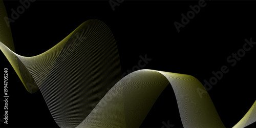 Vector blended lines or waves background with gradient colors eps10