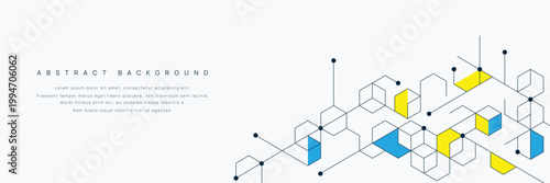 Graphic design element and abstract geometric background.