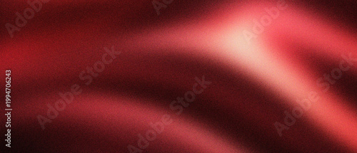 Photos Crimson red silk fabric background with elegant soft waves
