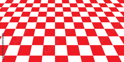 Red white tablecloth pattern lines. Gingham seamless pattern. Christmas backgroound. Strokes texture for textile shirt plaid, tablecloth, cloth, blanket, paper, makeup. Checkered print.