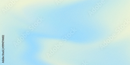 Beautiful Flowing Summer Color Abstract Background. Sky blue and cream gradient mesh background. Refreshing abstraction artwork. Vector