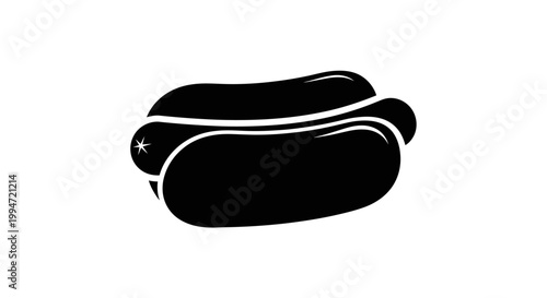 Black virtual reality headset device.