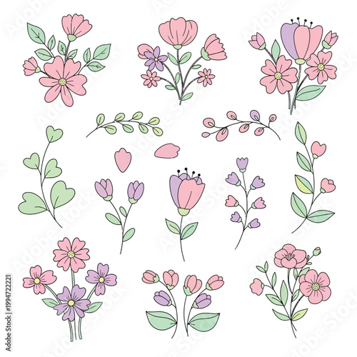 Cherry Heart Seamless Pattern Cute Love Fruit Design