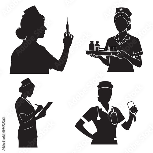 Nurse Silhouette 