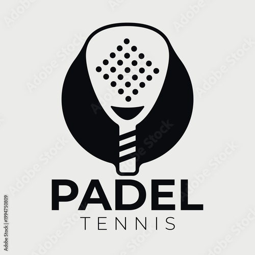 Padel Tennis Logo Designs Simple.