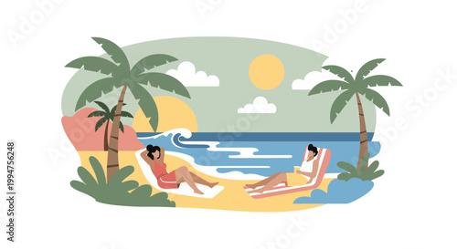 A calming image featuring simple, organic shapes. Ideal for backgrounds, website design, or marketing materials needing a touch of natural serenity an