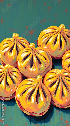 dumplings food close up on plate with sauce top view isolated background traditional asian cuisine steamed fried chinese japanese gyoza korean mandu