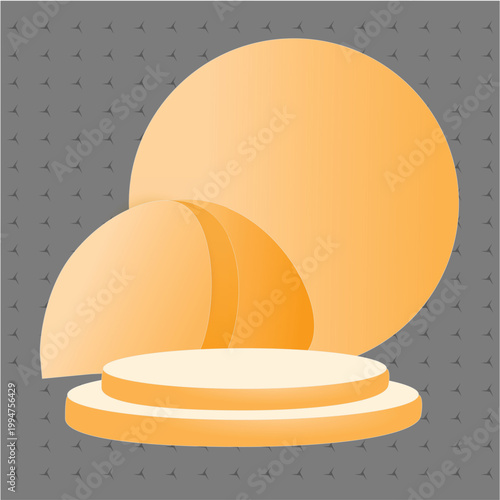 Abstract Product Display Vect