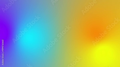 Dynamic abstract gradient looping orange and green background animation in ultra-high definition (4K)